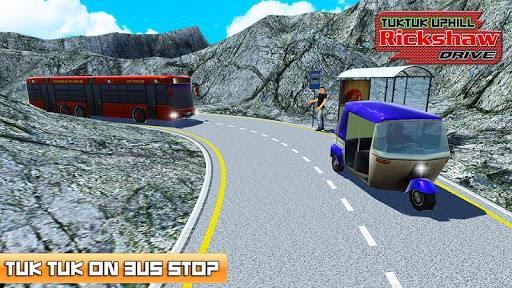 Tuk Tuk Uphill Auto Rickshaw Screen 3