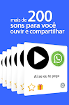 screenshot of Sons Engraçados pra WhatsApp