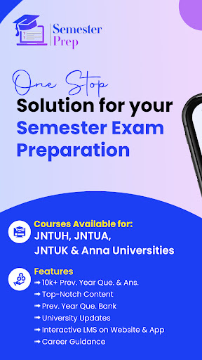 Android application SemesterPrep screenshort