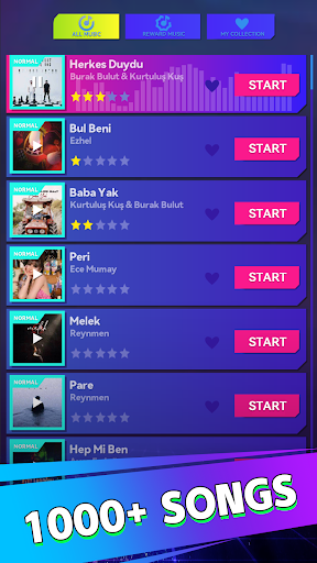 Android application Beat Dancing EDM:music game screenshort