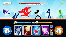 Stickman Fighter : Mega Brawlのおすすめ画像4