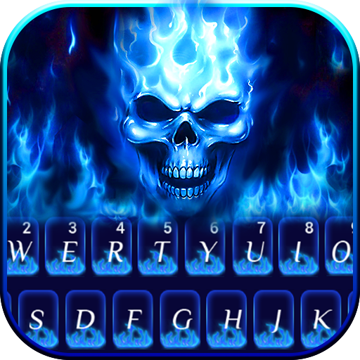 Guión En cualquier momento entregar Flaming Skull Teclado - Aplicaciones en Google Play