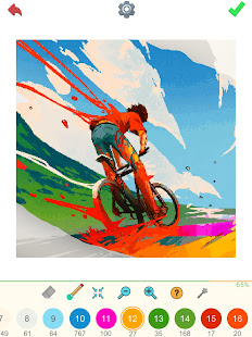 Tie Dye - Color by numbers 2.06 APK screenshots 9