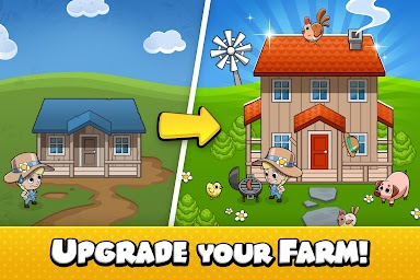 Idle Farm Tycoon - Merge Crops