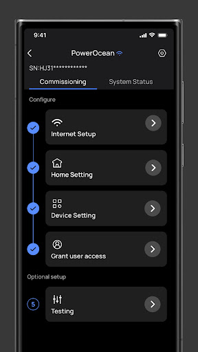 EcoFlow Pro for installers Screen 2