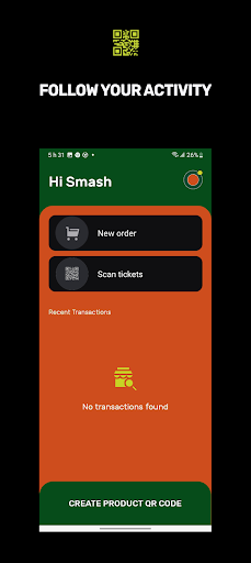 Android application Trendigo merchant screenshort