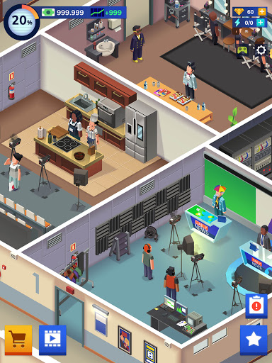 TV Empire Tycoon - Idle Game - Simulation - games