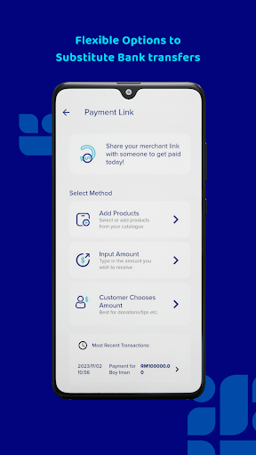 Android application Moby Merchant screenshort