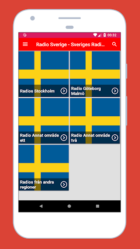 Android application Radio Sweden - Radio Sweden FM screenshort