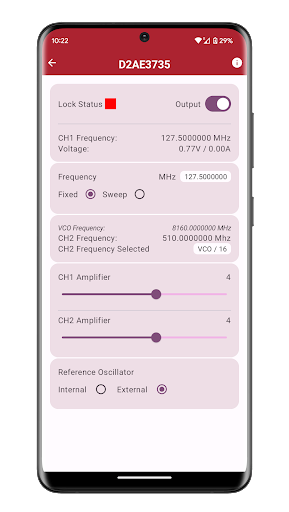 SmartPLL Screen 3