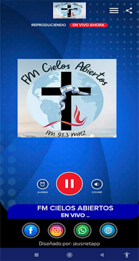 Android application Fm Cielos Abiertos Radio screenshort
