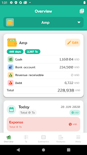 Wallet Story - Expense Manager 7.0.6 screenshots 1