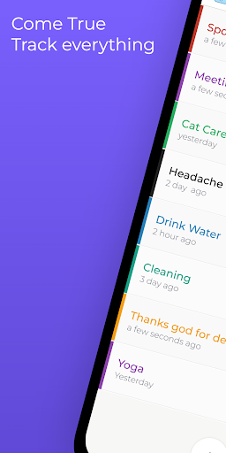 Android application Come True screenshort