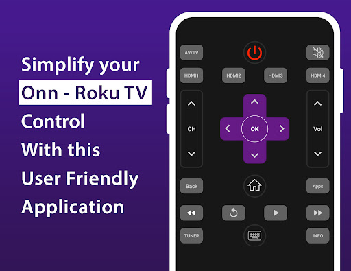 Onn TV Remote Screen 3