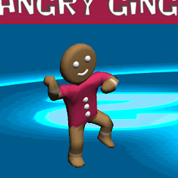 Gambar ikon Angry gingerbread run
