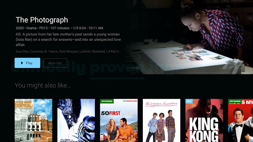 Screenshot of United Fiber TV