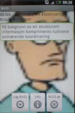 Android application BUSS - svada generator screenshort