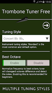 Trombone Tuner: Fast & Precise