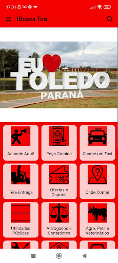 Android application Toledo 360 screenshort
