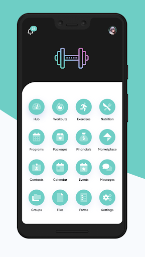 Android application SPCEFIT screenshort
