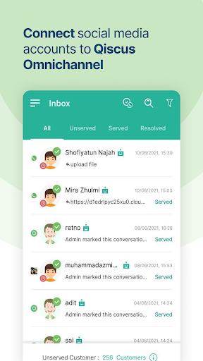 Qiscus Omnichannel Chat Screen 3