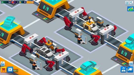 Idle Car Factory Tycoon v0.9.8 MOD APK (Unlimited Money) For Android 5