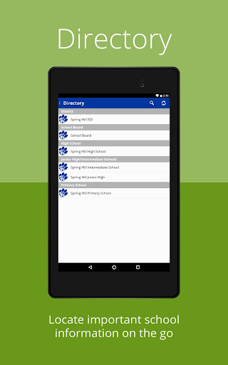 Spring Hill ISD Screen 2