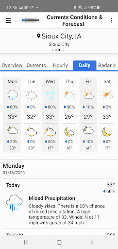 KCAU 9 Weather screenshot 5