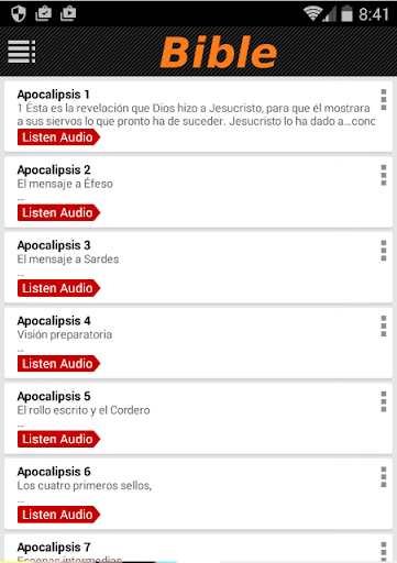 Biblia Dios Habla Hoy (Audio) Screen 3