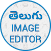 Telugu Text On Pictures & Image Editor icon