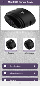 Mini A9 IP Camera Guide