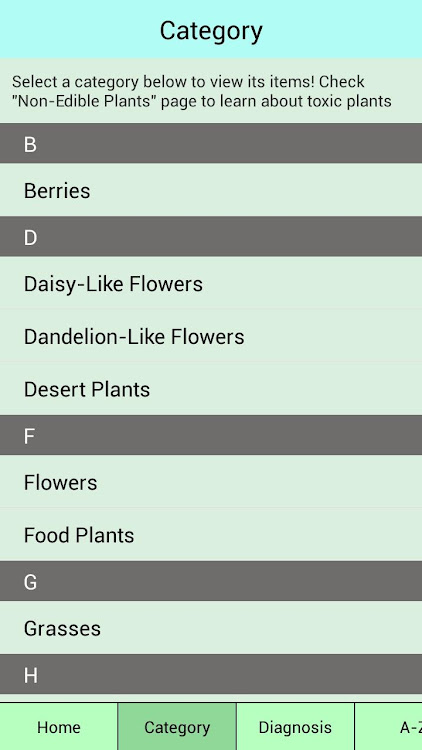 Edible Plant Guide - 1.0 - (Android)