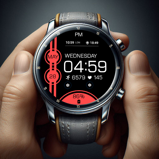 Key WF82 Digital Watch Face screenshot 16
