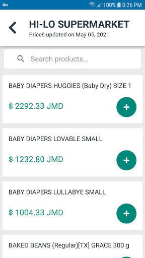 Coin Saver: Price Comparison Screen 3