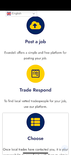 Android application Evandeli screenshort