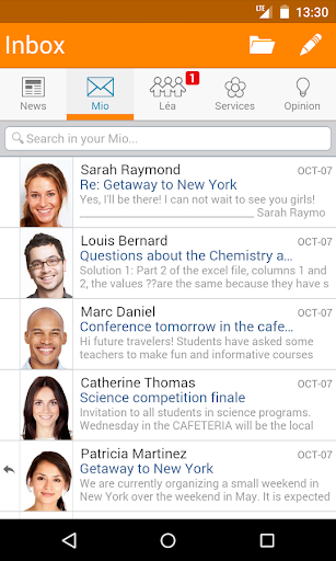 Omnivox Mobile Screen 3