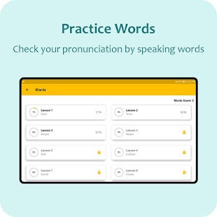 English Pronunciation - Text t Screenshot