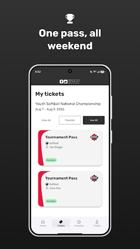 GoFan: Buy Tickets to Events screenshot 3