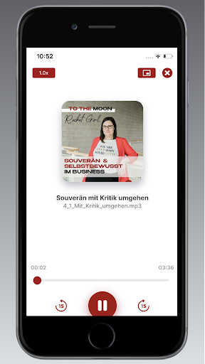 Carina Tenzer App Screen 2
