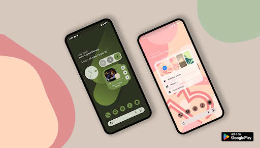Android 13 KLWP (Redesigned) Screen 2