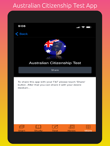 Citizenship Test App Australia