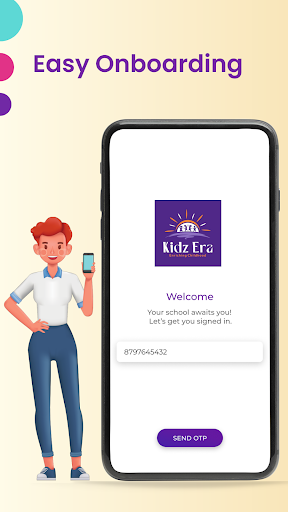 Android application KidzEra preschool screenshort