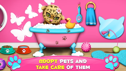 Captura de Pantalla 3 Pet House Decoration Games android