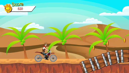 Android application Hill Cowboy Racing screenshort