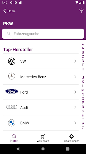 Kastner Autoteile Screen 2