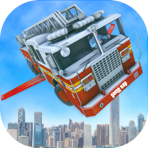 Flying Robot Fire Truck Game 0.7 Icon