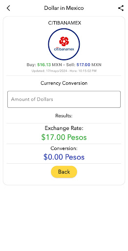 Dollar in Mexico Screen 2