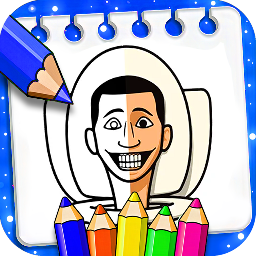 Skibidi Toilet Coloring Book