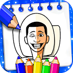Skibidi Toilet Coloring Book
