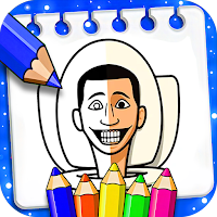 Skibidi Toilet Coloring Book